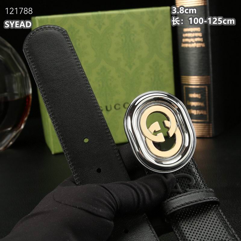 Gucci belt 38mmX100-125cm 8L (456)