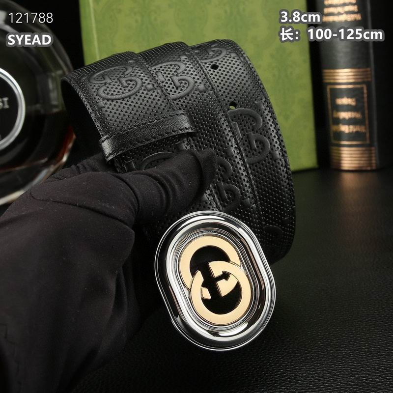 Gucci belt 38mmX100-125cm 8L (457)
