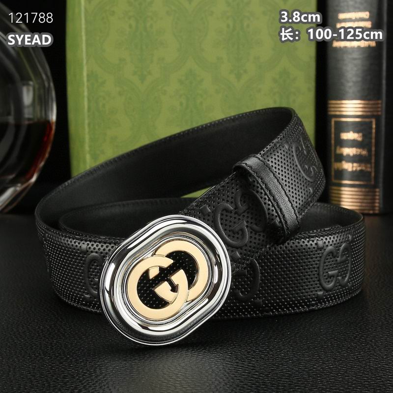Gucci belt 38mmX100-125cm 8L (458)
