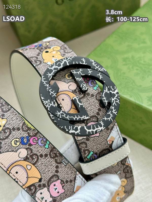 Gucci belt 38mmX100-125cm 8L (77)