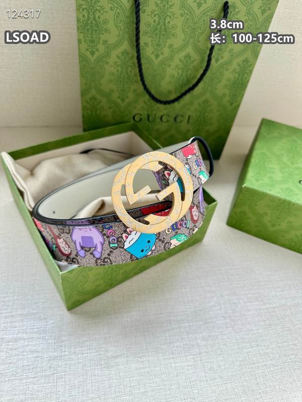 Gucci belt 38mmX100-125cm 8L (86)