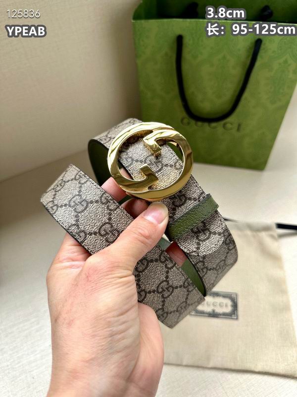 Gucci belt 38mmX95-125cm 8L (101)