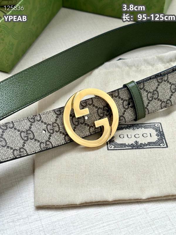 Gucci belt 38mmX95-125cm 8L (102)