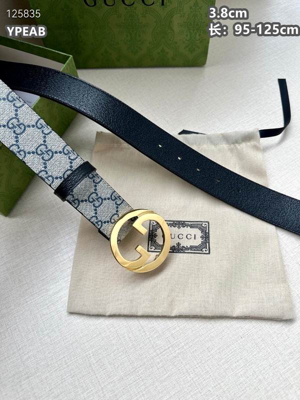 Gucci belt 38mmX95-125cm 8L (104)