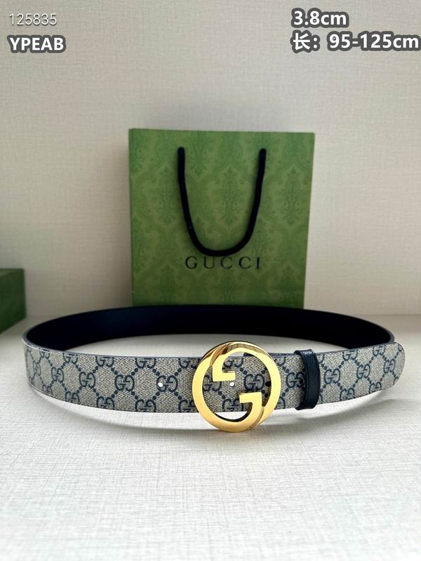 Gucci belt 38mmX95-125cm 8L (106)