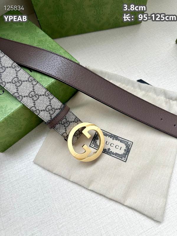 Gucci belt 38mmX95-125cm 8L (113)