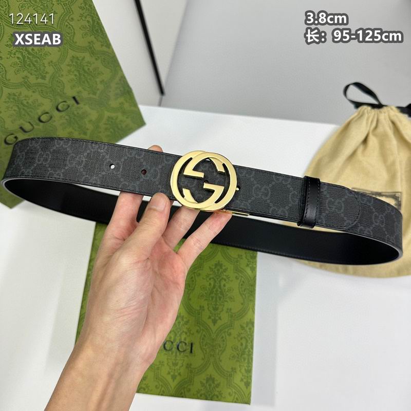Gucci belt 38mmX95-125cm 8L (116)
