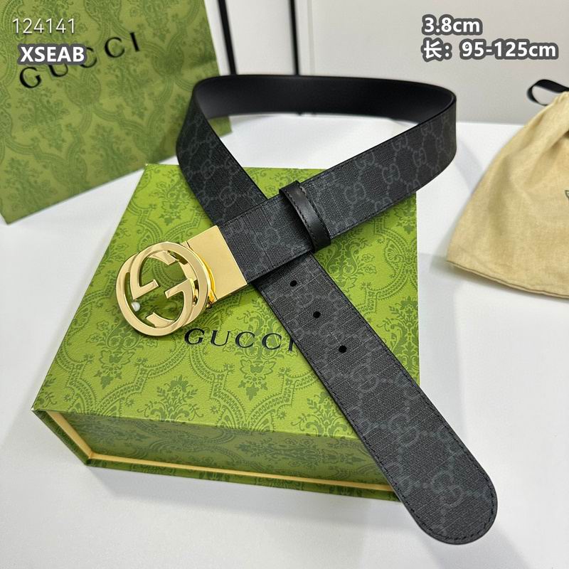Gucci belt 38mmX95-125cm 8L (117)