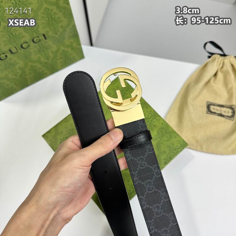 Gucci belt 38mmX95-125cm 8L (118)