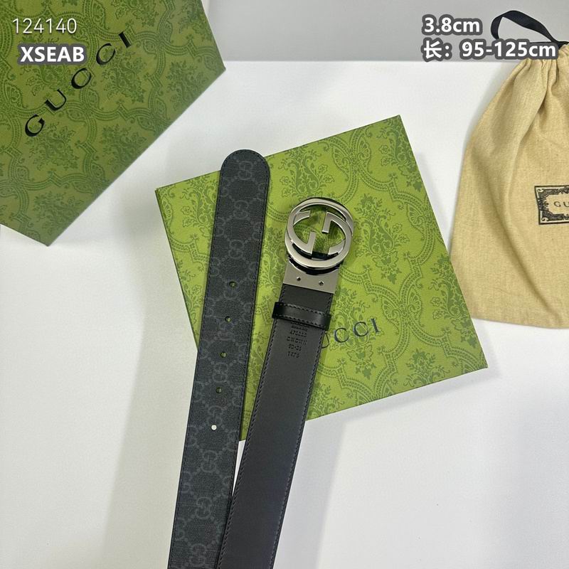 Gucci belt 38mmX95-125cm 8L (120)