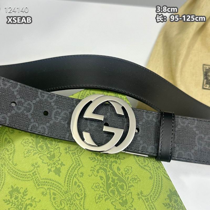 Gucci belt 38mmX95-125cm 8L (121)