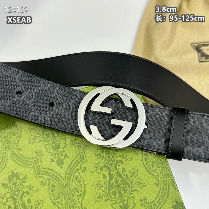 Gucci belt 38mmX95-125cm 8L (125)