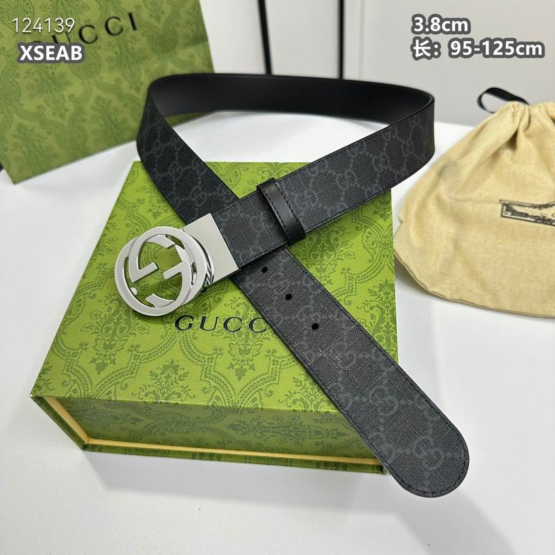 Gucci belt 38mmX95-125cm 8L (126)
