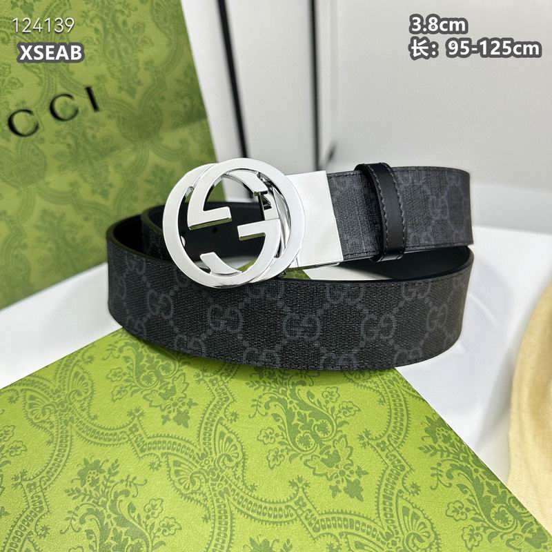 Gucci belt 38mmX95-125cm 8L (128)