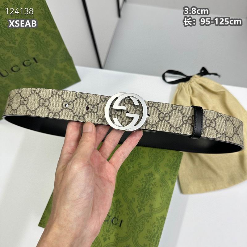 Gucci belt 38mmX95-125cm 8L (129)