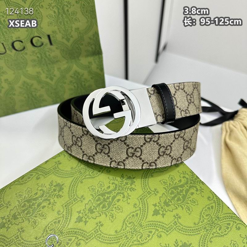 Gucci belt 38mmX95-125cm 8L (132)