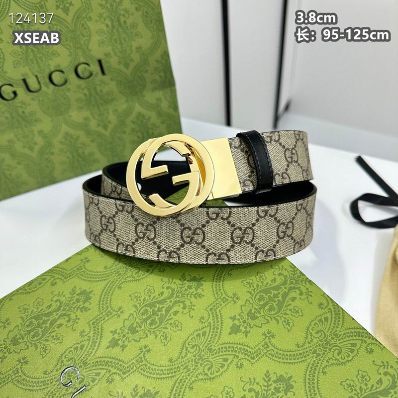 Gucci belt 38mmX95-125cm 8L (136)