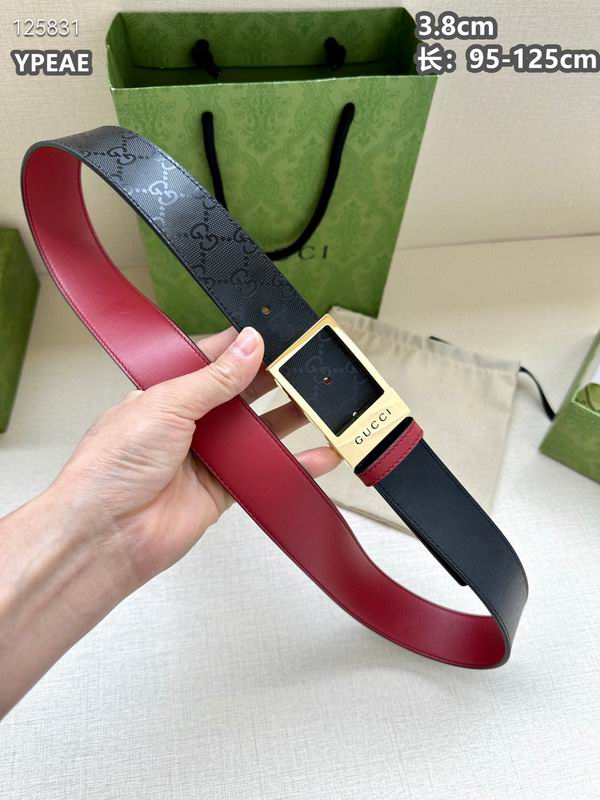 Gucci belt 38mmX95-125cm 8L (14)