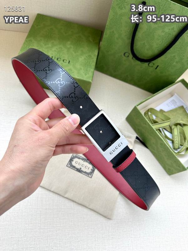 Gucci belt 38mmX95-125cm 8L (18)