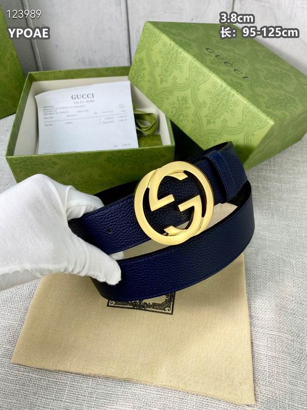Gucci belt 38mmX95-125cm 8L (213)
