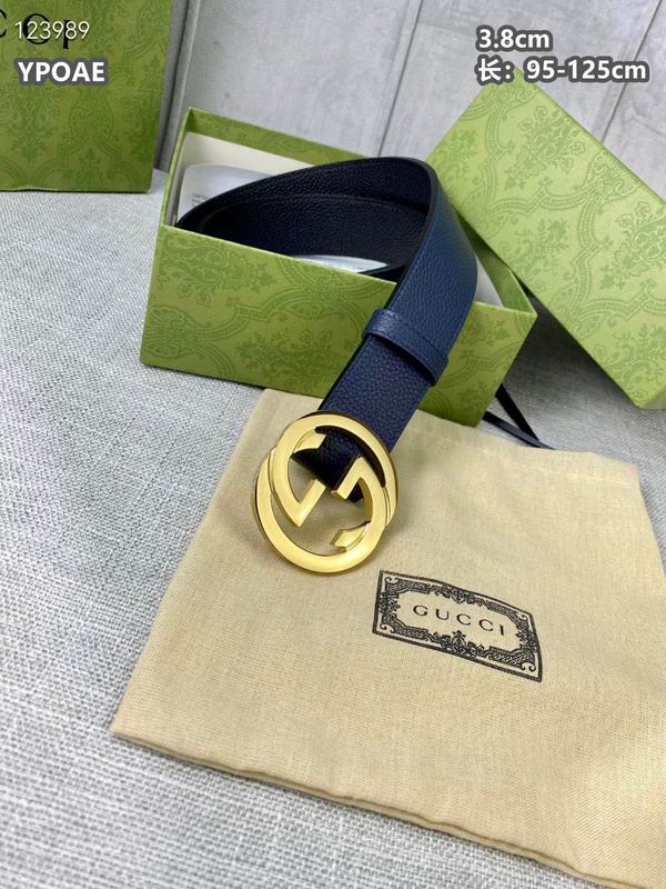 Gucci belt 38mmX95-125cm 8L (214)