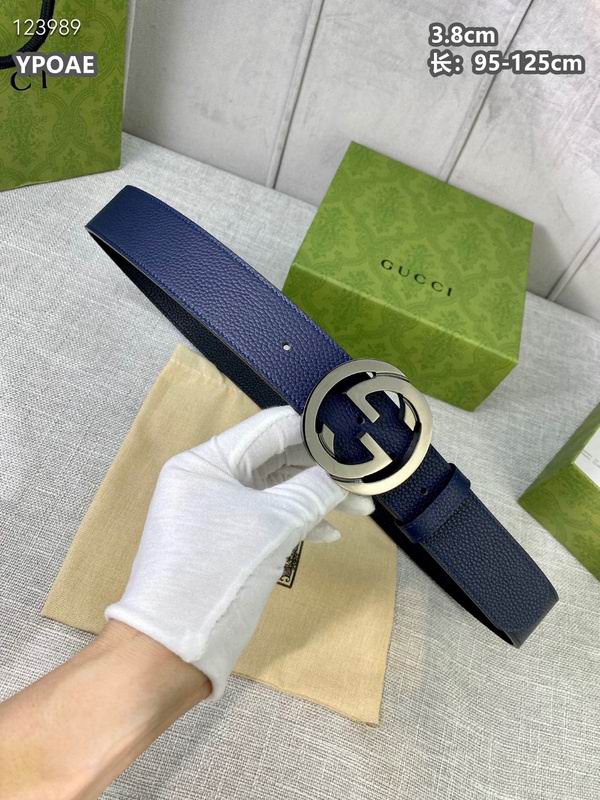Gucci belt 38mmX95-125cm 8L (216)