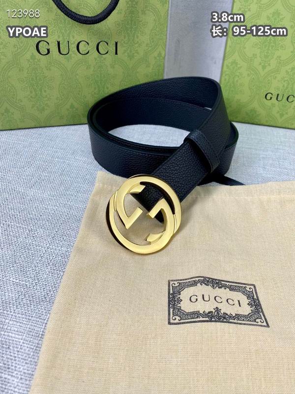 Gucci belt 38mmX95-125cm 8L (225)