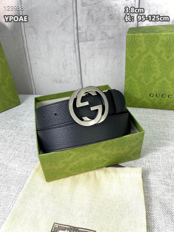 Gucci belt 38mmX95-125cm 8L (227)