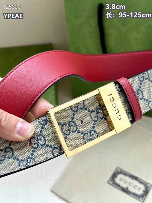 Gucci belt 38mmX95-125cm 8L (23)