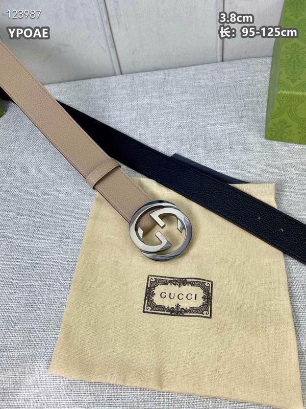 Gucci belt 38mmX95-125cm 8L (230)