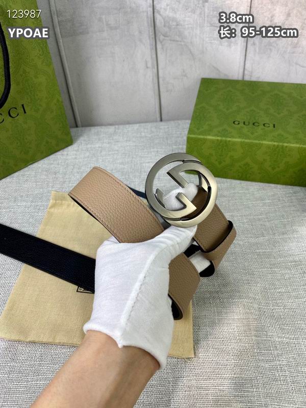Gucci belt 38mmX95-125cm 8L (231)