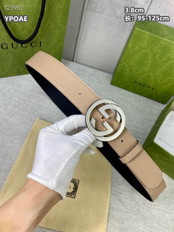 Gucci belt 38mmX95-125cm 8L (234)