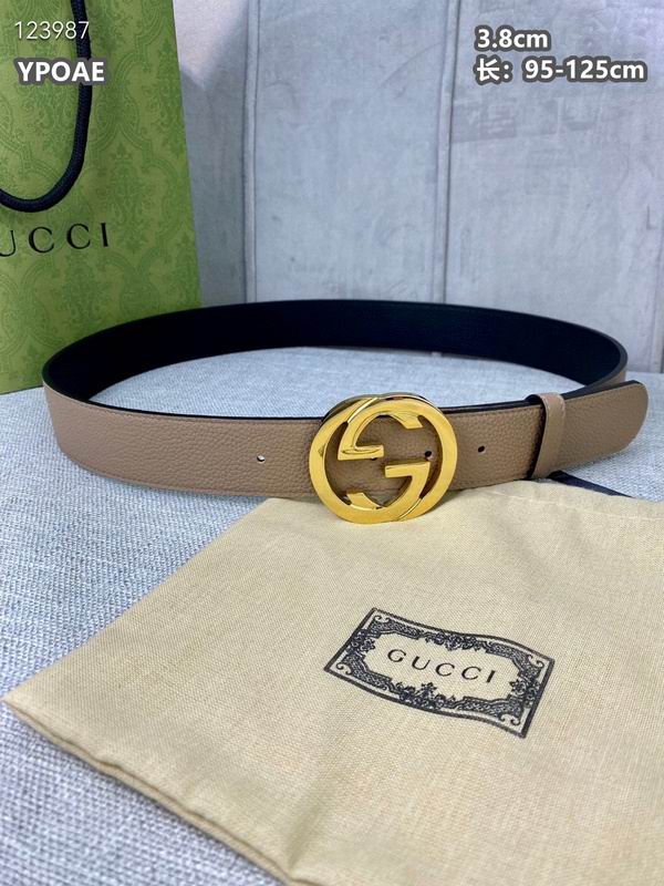 Gucci belt 38mmX95-125cm 8L (238)