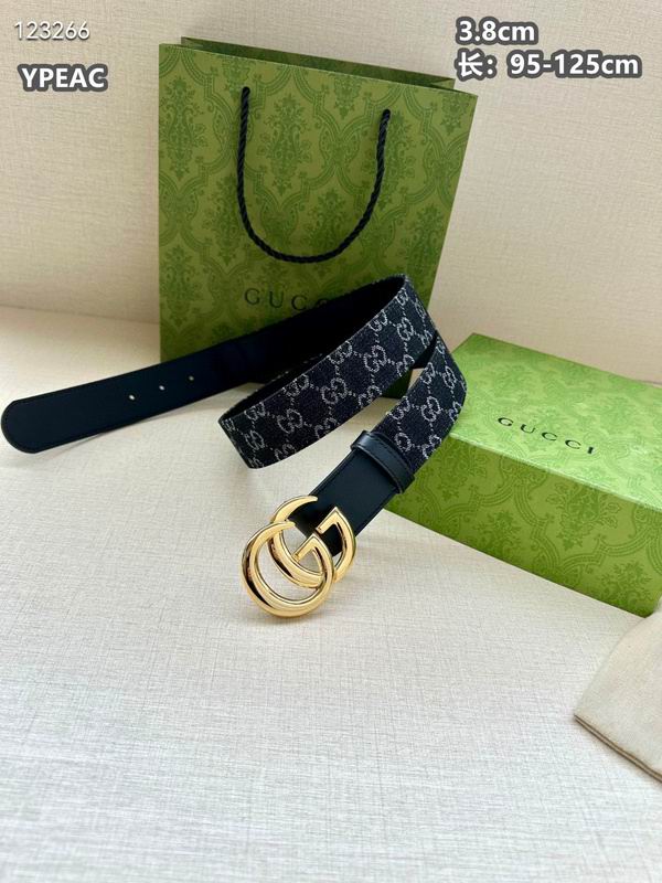 Gucci belt 38mmX95-125cm 8L (246)