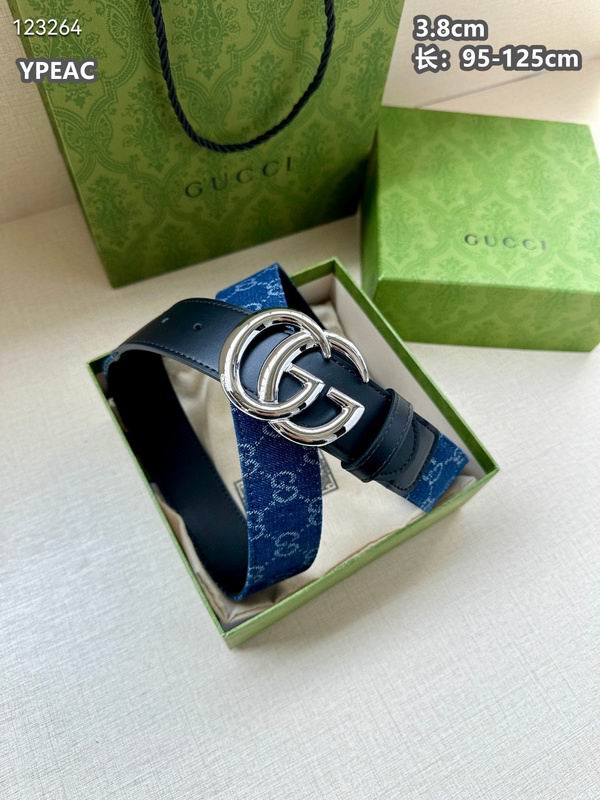 Gucci belt 38mmX95-125cm 8L (254)