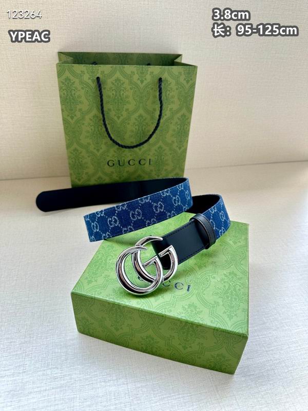 Gucci belt 38mmX95-125cm 8L (256)