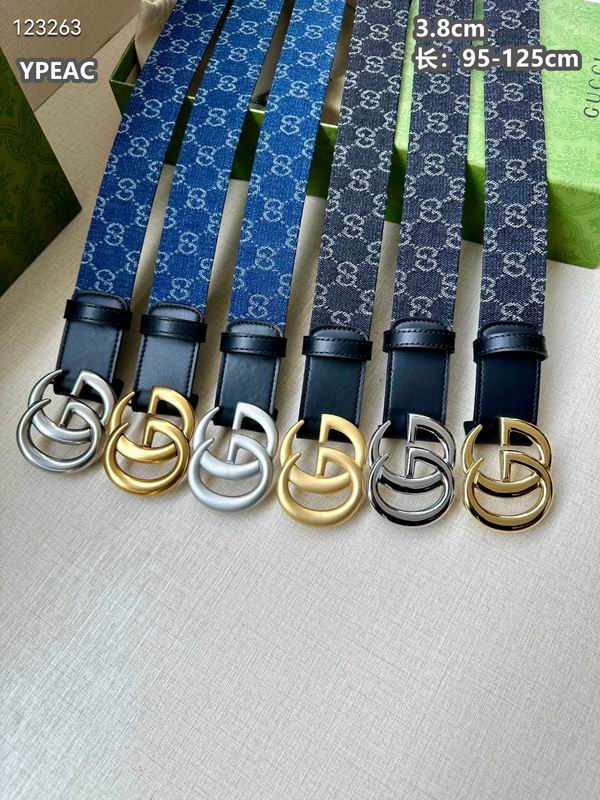 Gucci belt 38mmX95-125cm 8L (257)