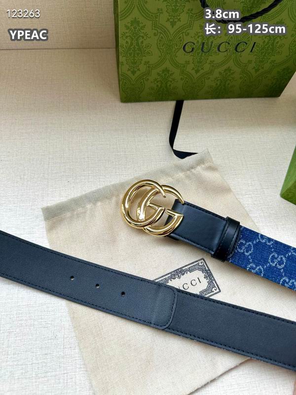 Gucci belt 38mmX95-125cm 8L (258)