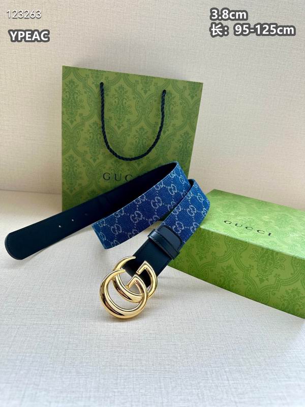 Gucci belt 38mmX95-125cm 8L (259)
