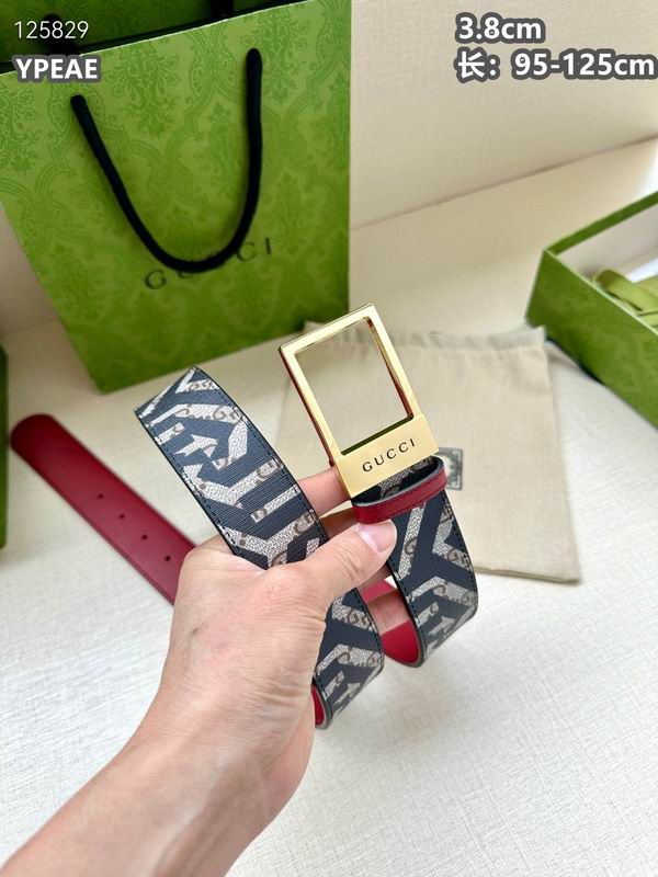 Gucci belt 38mmX95-125cm 8L (26)