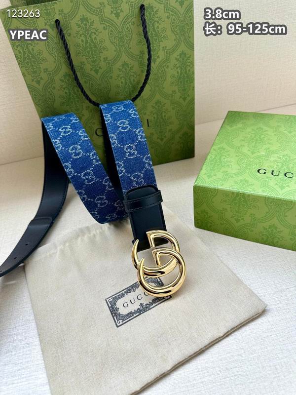 Gucci belt 38mmX95-125cm 8L (260)