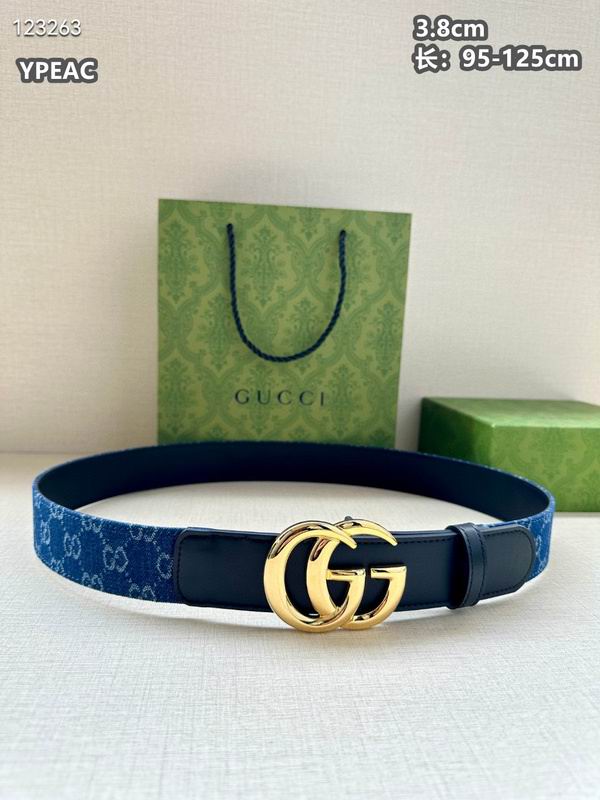 Gucci belt 38mmX95-125cm 8L (261)