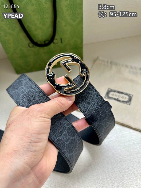 Gucci belt 38mmX95-125cm 8L (271)