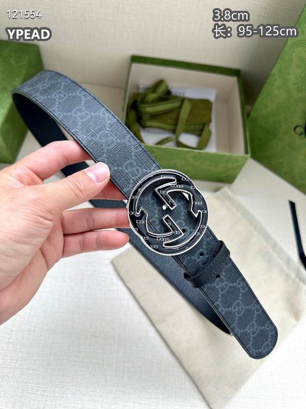 Gucci belt 38mmX95-125cm 8L (276)