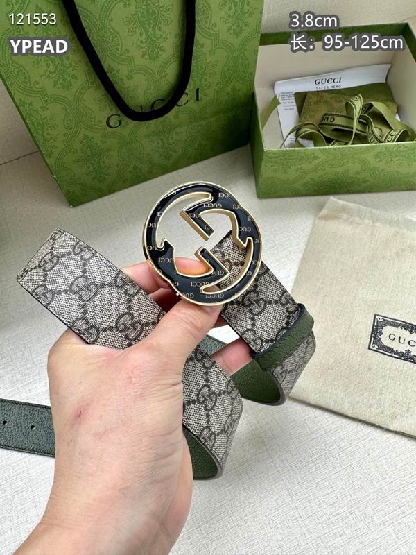 Gucci belt 38mmX95-125cm 8L (282)