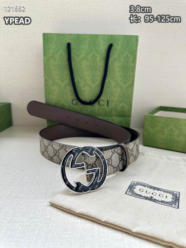 Gucci belt 38mmX95-125cm 8L (286)