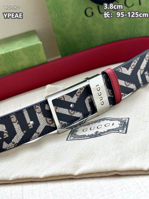 Gucci belt 38mmX95-125cm 8L (29)