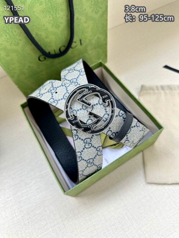 Gucci belt 38mmX95-125cm 8L (291)