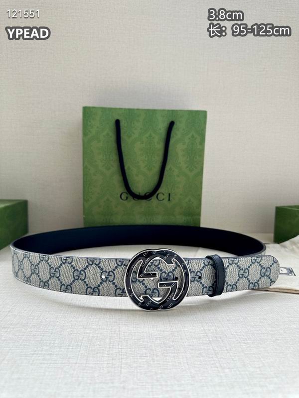Gucci belt 38mmX95-125cm 8L (292)