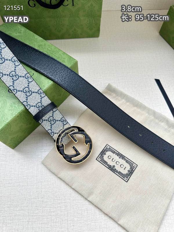 Gucci belt 38mmX95-125cm 8L (293)